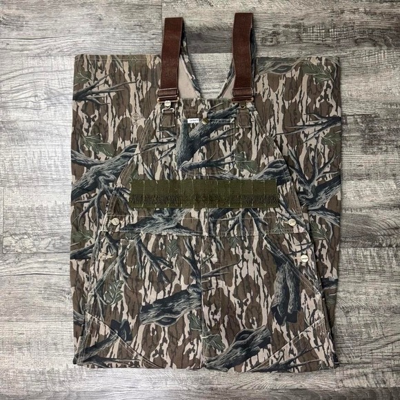 Carhartt Other - Vintage Carhartt Camo Overalls Duck Canvas Made USA Workwear Bibs 34x29
